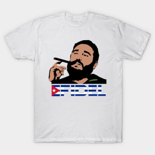 VIVA FIDEL CASTRO (Color) T-Shirt